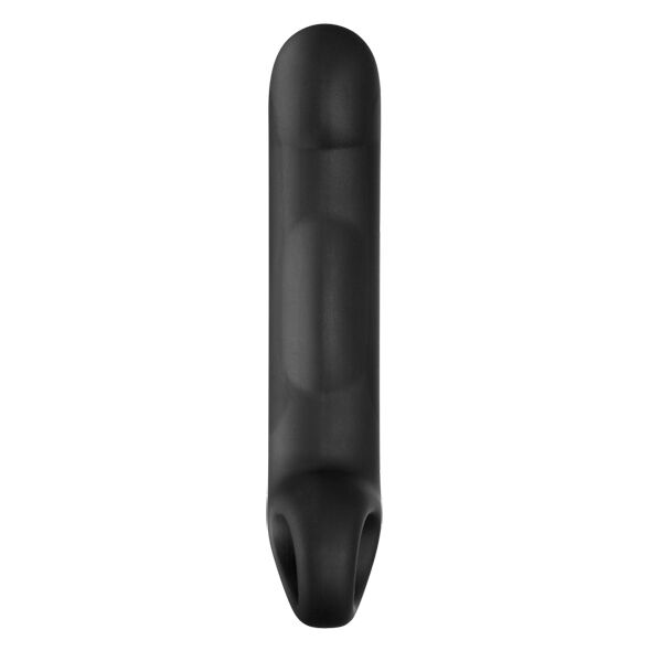 Gode Électro Stimulateur Silicone Noir