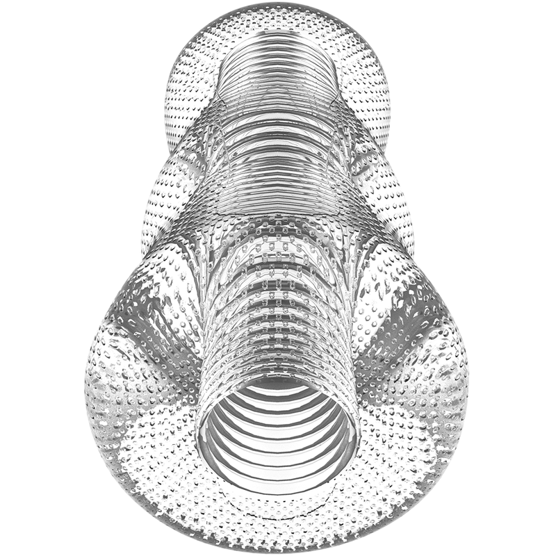 Masturbateur Transparent Tensek Avec Embouts D'Aspiration