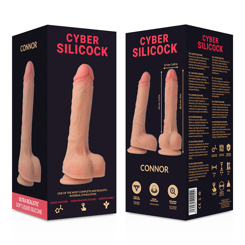 Gode Réaliste Silicone Médical Ventouse