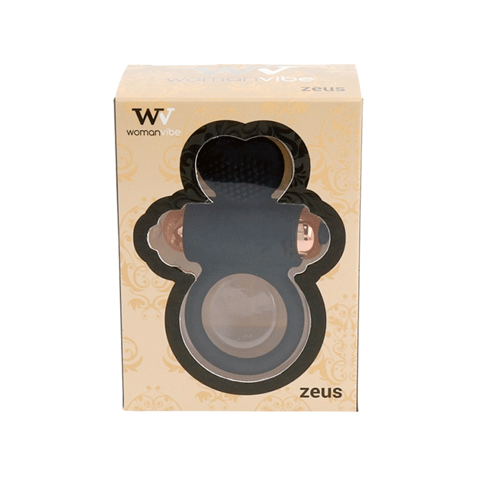 Cockring Silicone Ergonomique Avec Stimulateur Clitoridien