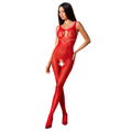 PASSION - FEMME BS078 BODYSTOCKING ROUGE
