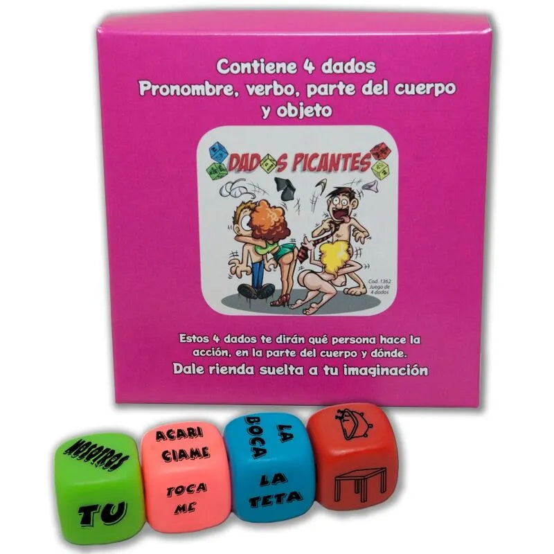 Jeu De Dés Érotiques Fluorescent Pour Adultes