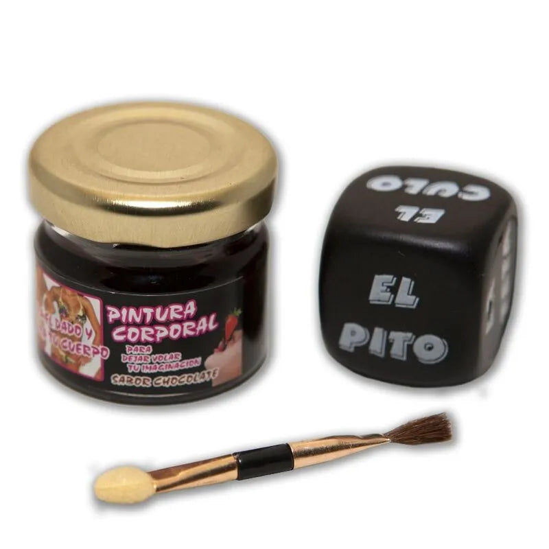 Jeu Érotique Peinture Comestible Chocolat