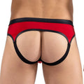 Jock Sportif Rouge Confortable Pour Sports Extrêmes