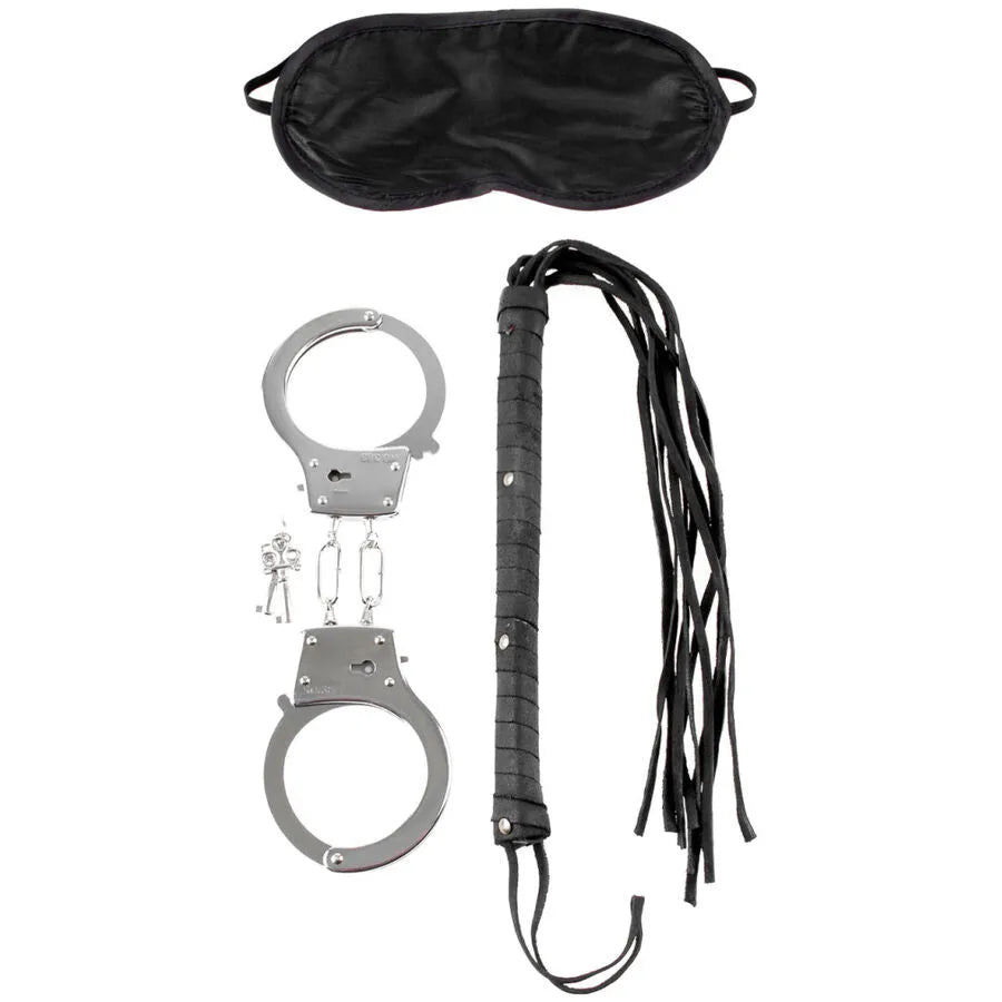 Kit Bdsm Coquin Avec Fouet Et Menottes