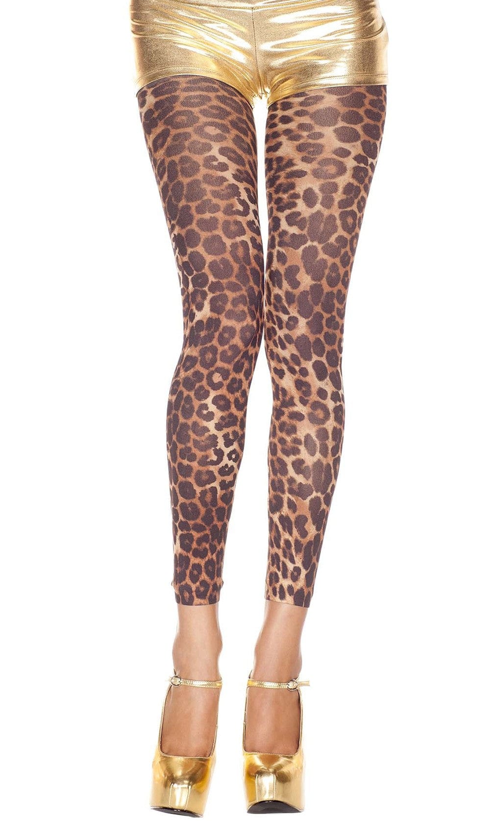 Legging fin voile imprimé léopard - MH35804LEO