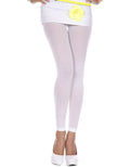 Legging Sexy Blanc Opaque 100% Nylon
