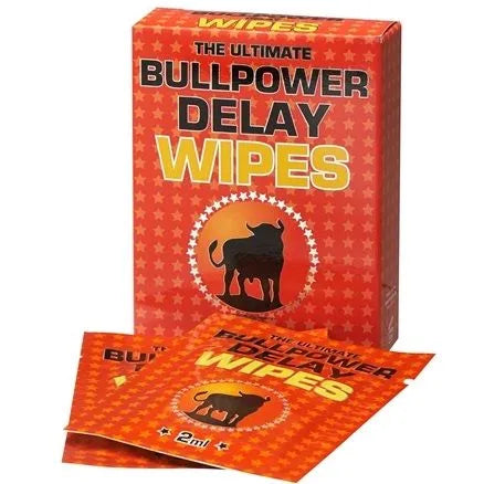 Lingettes Retardantes Éjaculation Bull Power