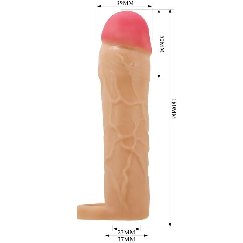 Manchon D'Extension De Pénis En Silicone Réaliste