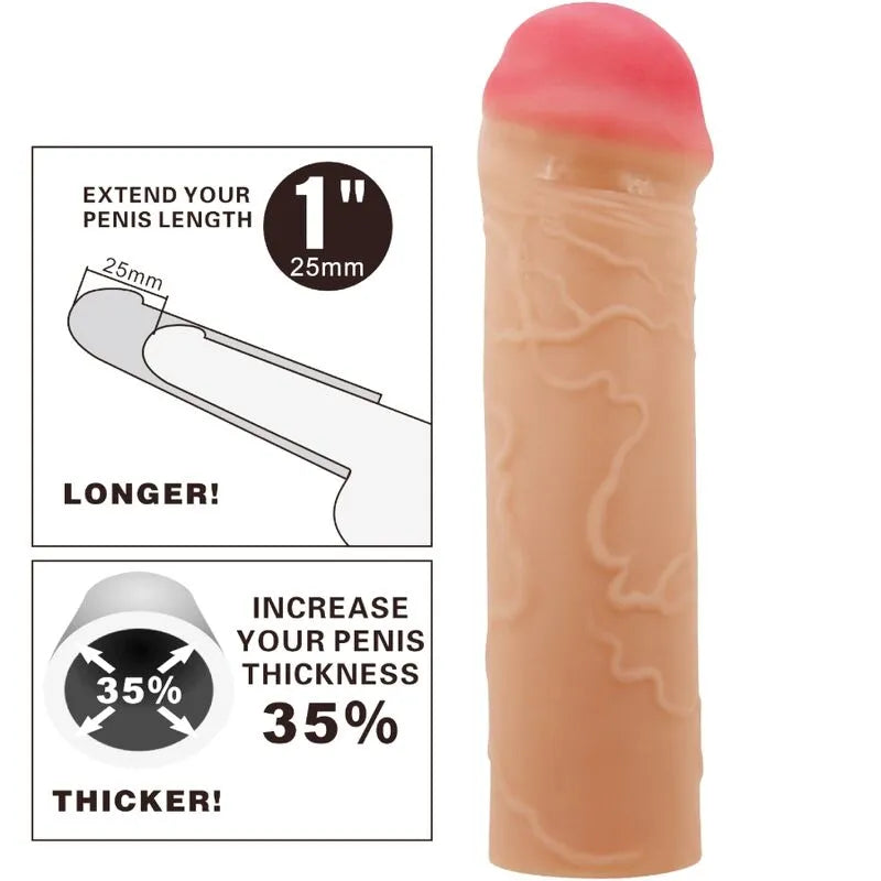 Manchon D'Extension Pénis Silicone Réaliste