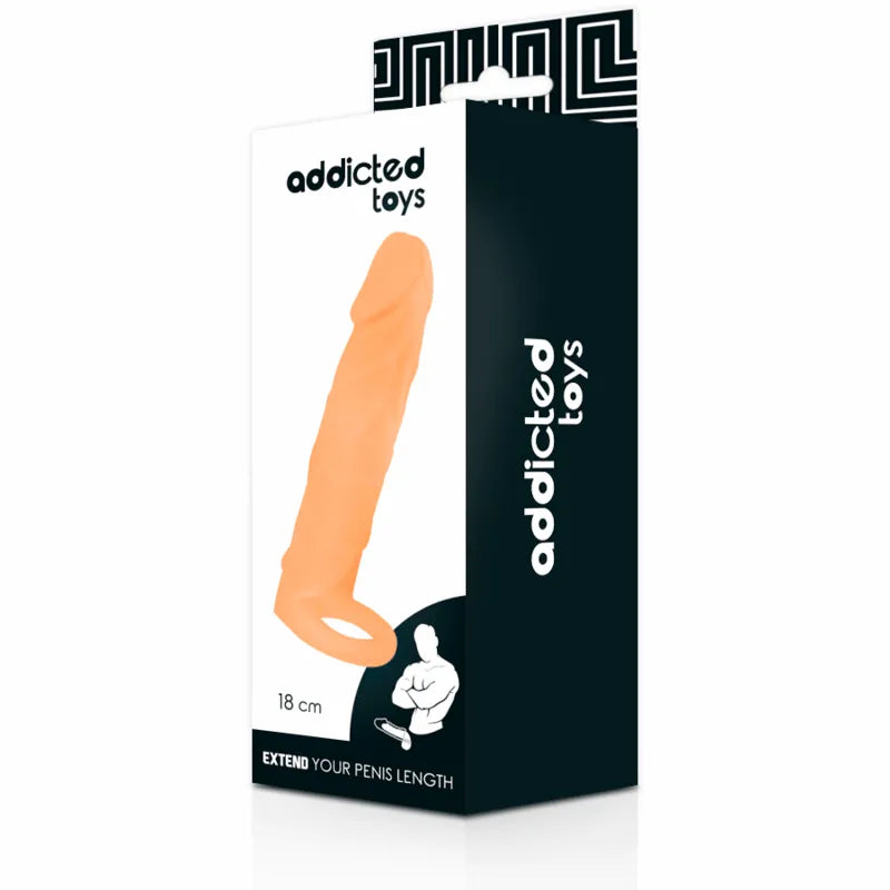 Manchon Pénien Réaliste Extensible 16 Cm