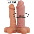 Manchon Pénien Extensible Silicone Médical 33% Plus Large