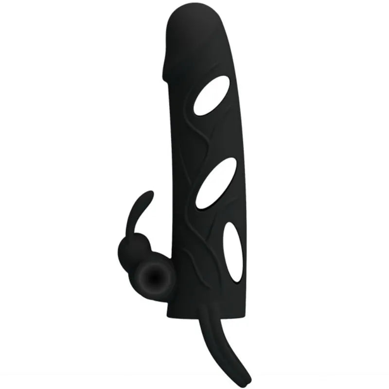 Manchon Pénien Silicone Vibrant Pour Éjaculation Précoce