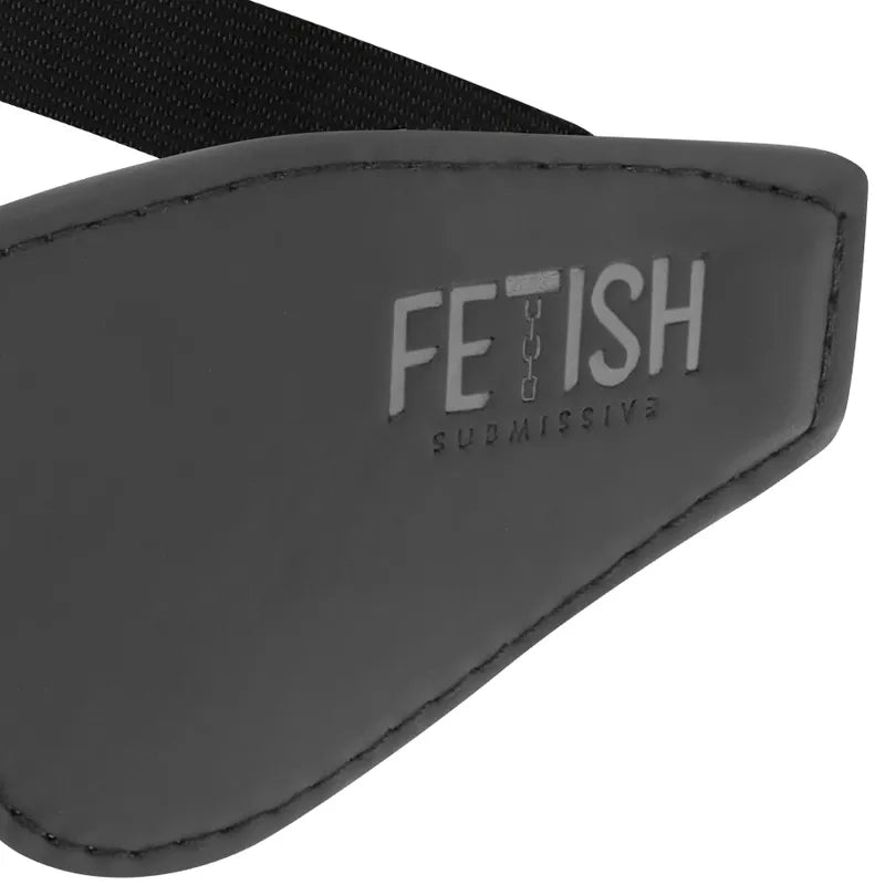 Masque Bdsm Cuir Vegan Élastique