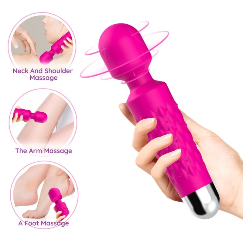 Masseur Étanche Silicone Médical Rechargeable