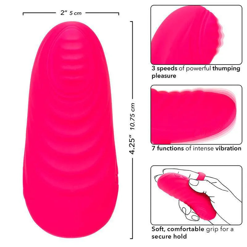 Masseur Portatif En Silicone Étanche Avec Fonctions De Vibration