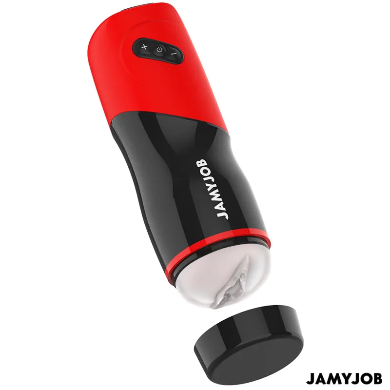Masturbateur Automatique Silicone Noir Rouge Pour Homme