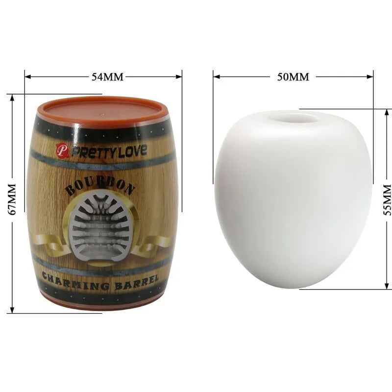 Masturbateur Cuir Souple Texture Nervurée