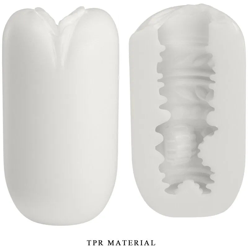Masturbateur Extensible Sans Phtalate Blanc