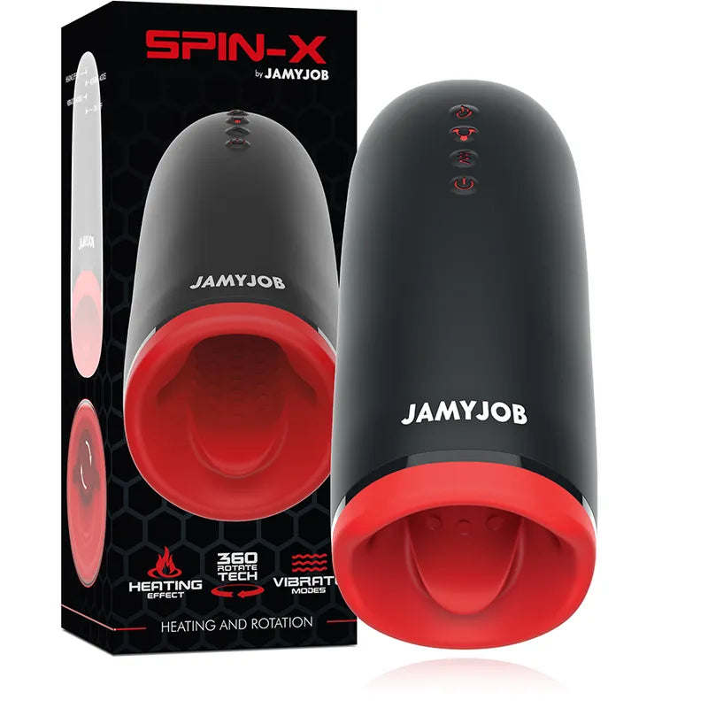 Masturbateur Masculin Chauffant Silicone Étanche