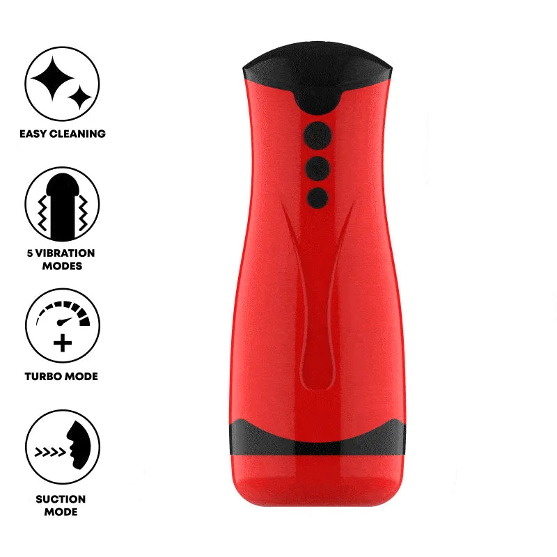 Masturbateur Masculin Silicone Étanche Rechargeable