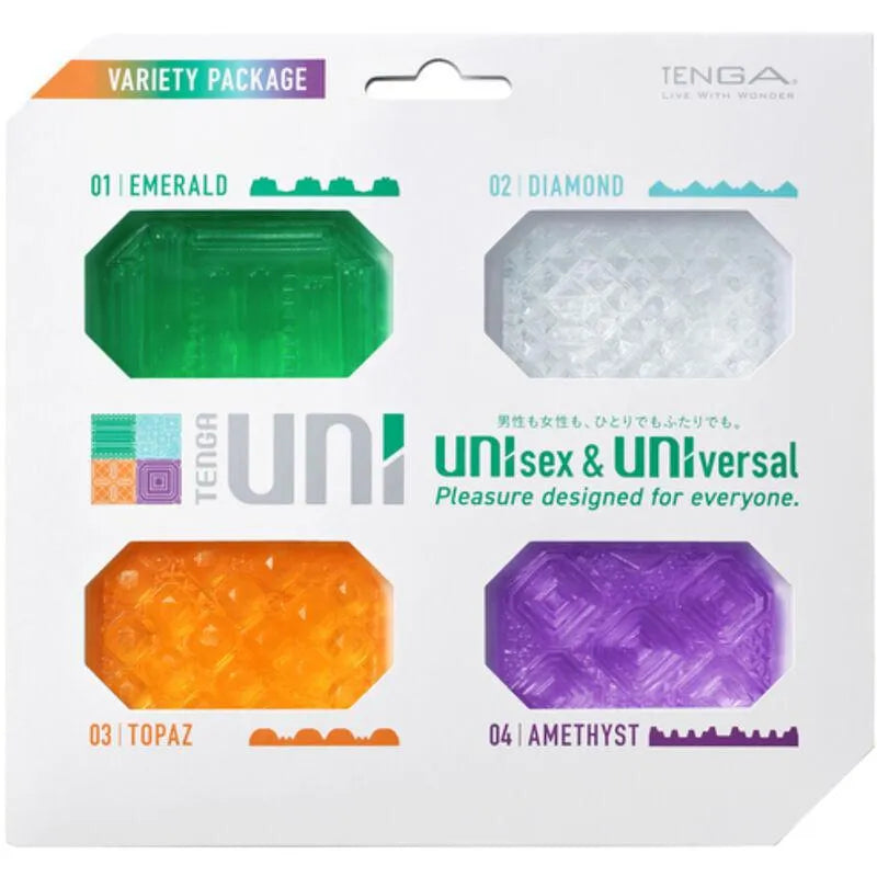 Masturbateur Unisexe Flexible Tenga Variété Pierres Précieuses