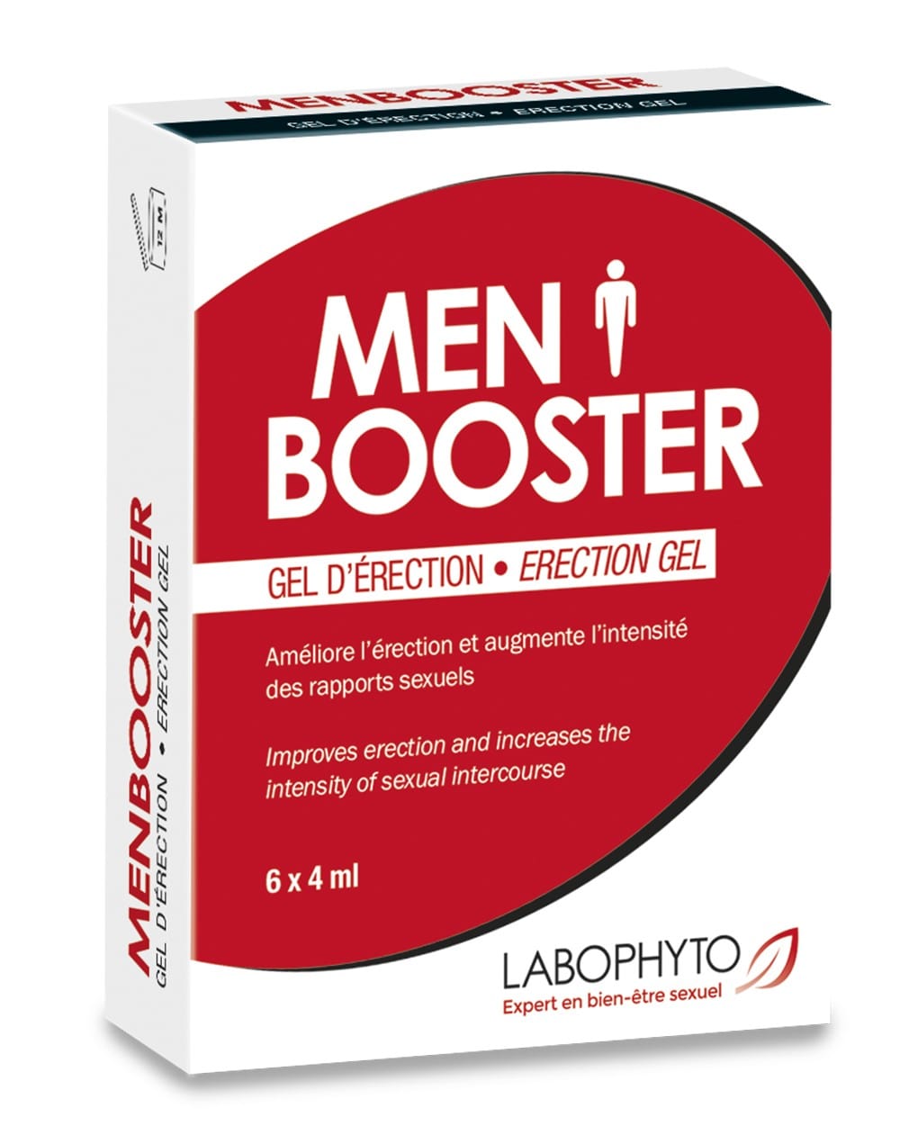 Men Booster gel stimulant d'érection 6 sachets - LAB29