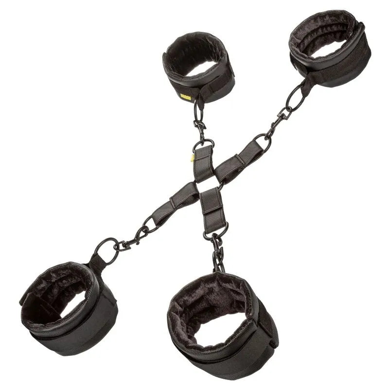 Menottes Bdsm Cuir Végétalien Réglables