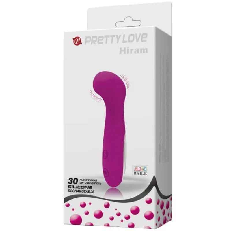 Mini Vibromasseur En Silicone Violet Rechargeable