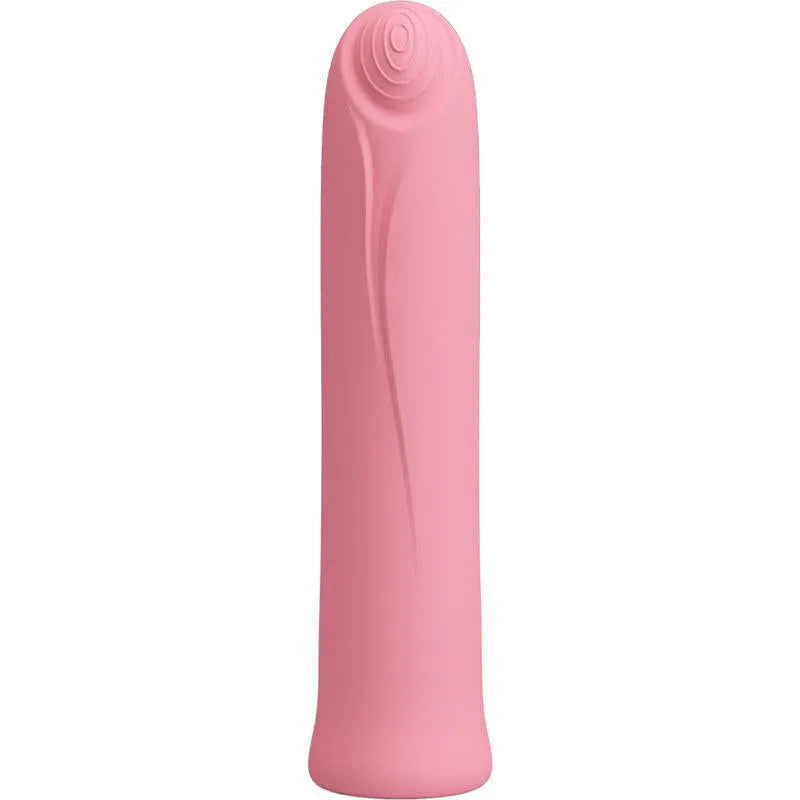 Mini Vibromasseur Rose Silicone Fonctions Multiples