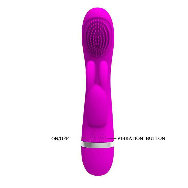 Mini Vibromasseur Silicone Stimulation Point G Rechargeable