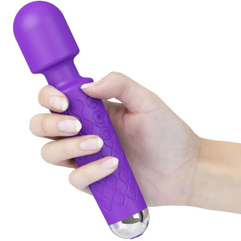 Mini Vibromasseur Silicone Violet Armony