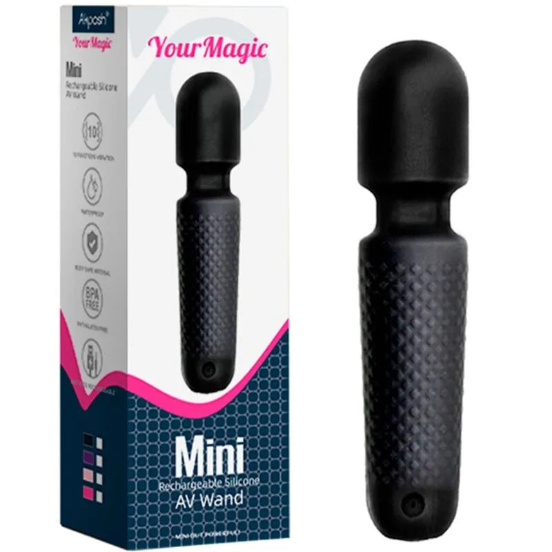 Mini Vibromasseur Silicone Violet Armony