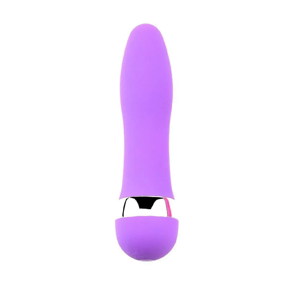 Mini Vibromasseur Étanche Violet Abs Sans Phtalate