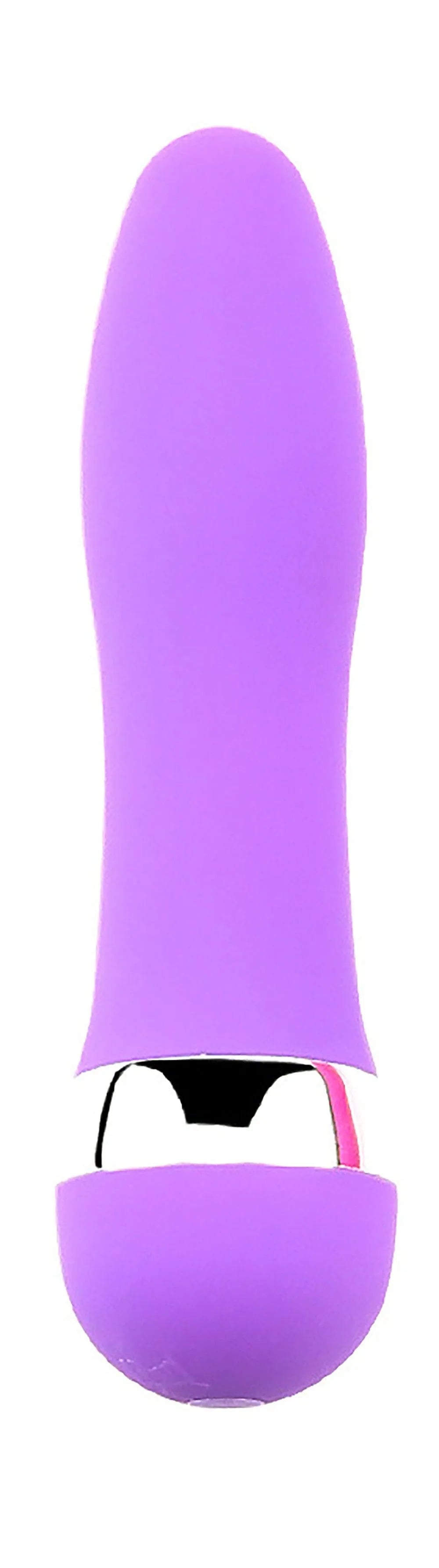 Mini Vibromasseur Étanche Violet Abs Sans Phtalate