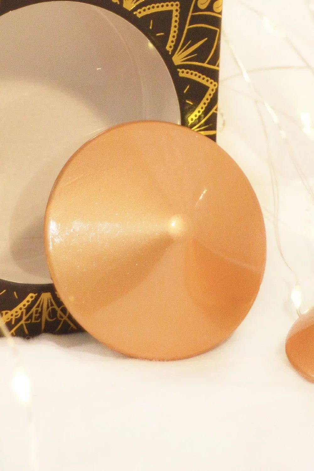 Nipple Cône Réutilisable Métal Doré 5,1 Cm