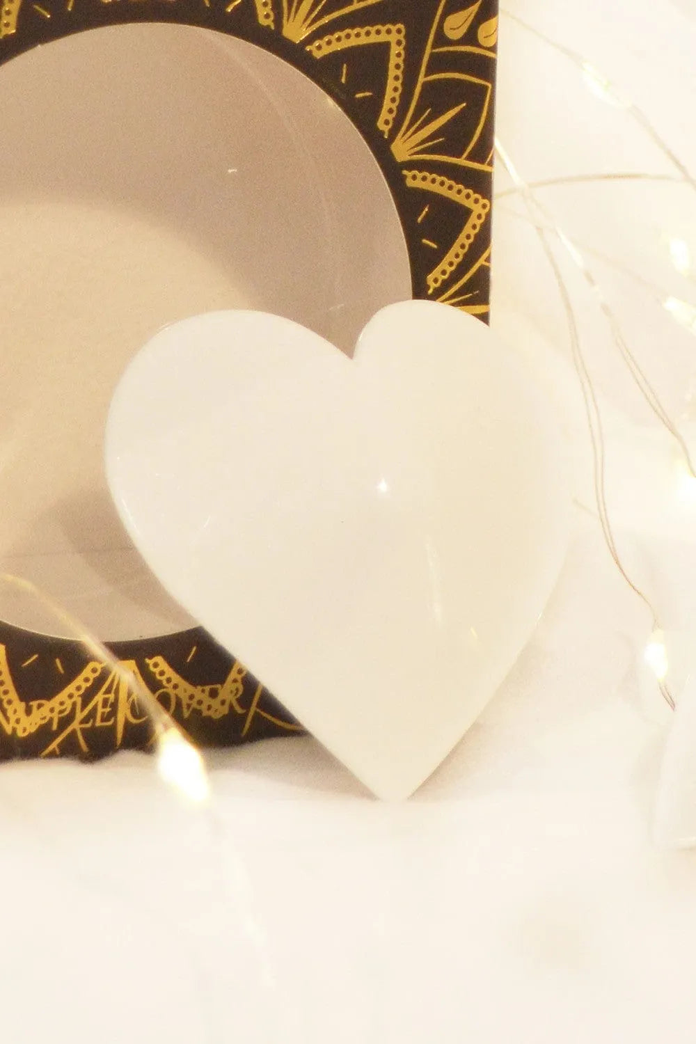Nipple Covers Réutilisables Métal Blanc Coeur