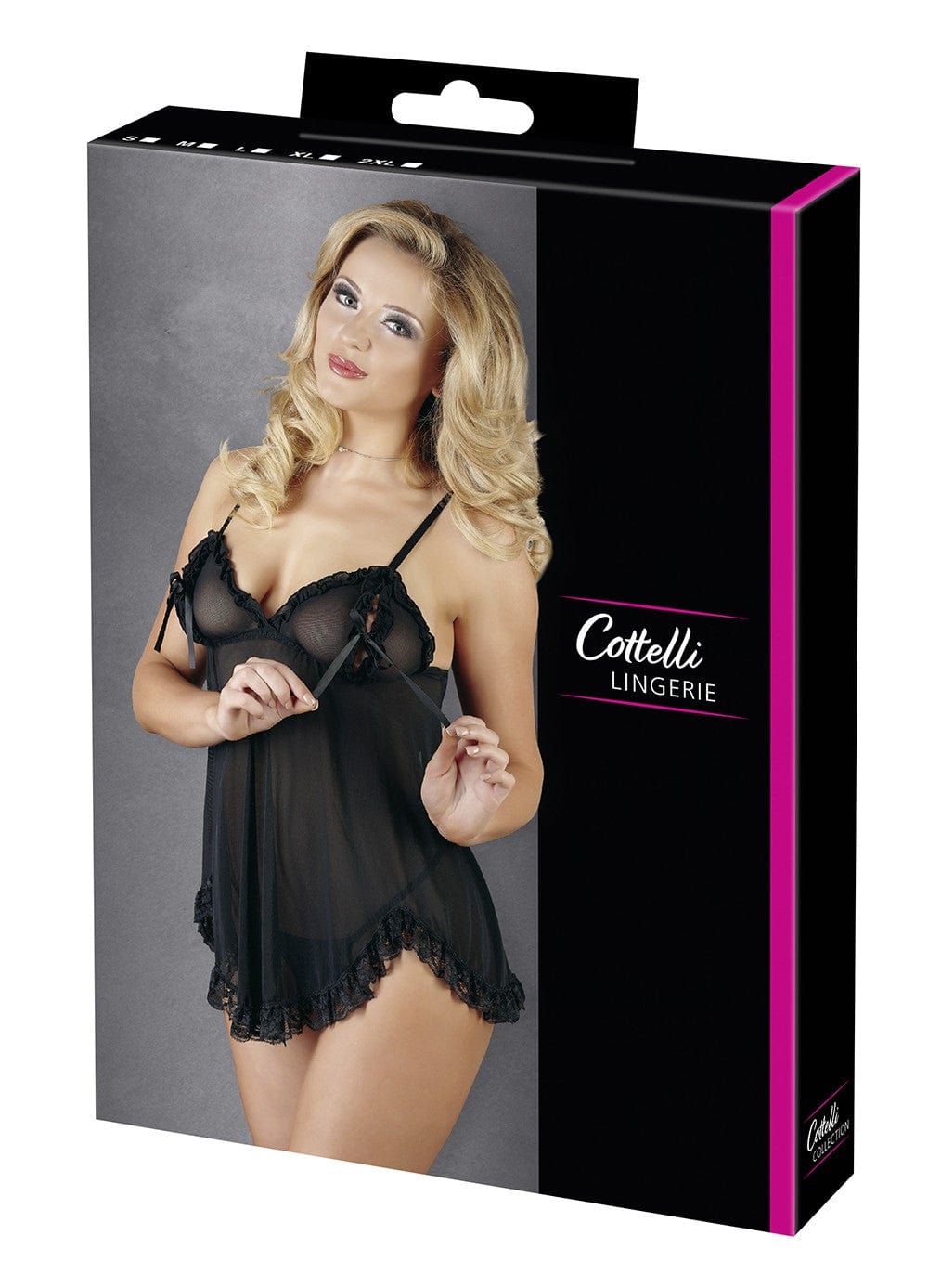 Nuisette femme transparente dentelle