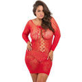 Nuisette Rouge Grande Taille