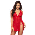 Nuisette Rouge Romantique À Coeurs Pas Cher