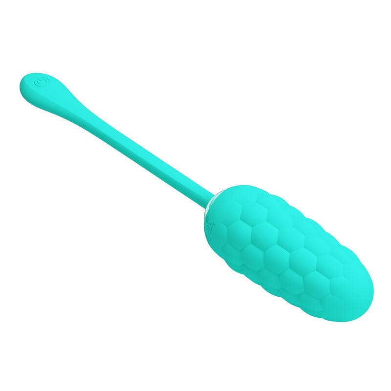 Œuf Vibrant Silicone Vert Aqua 12 Fonctions