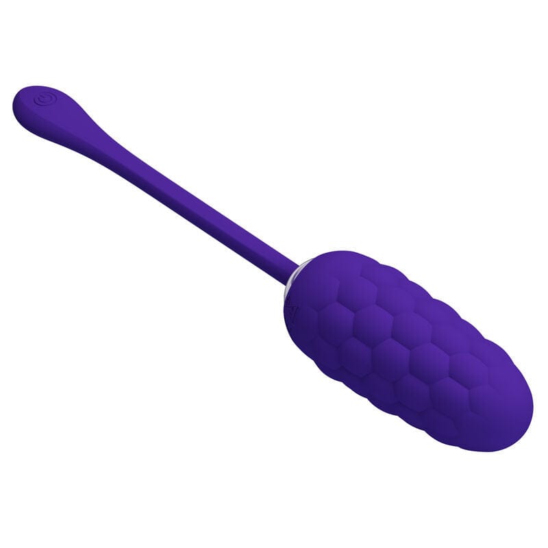 Œuf Vibrant Silicone Violet 12 Fonctions