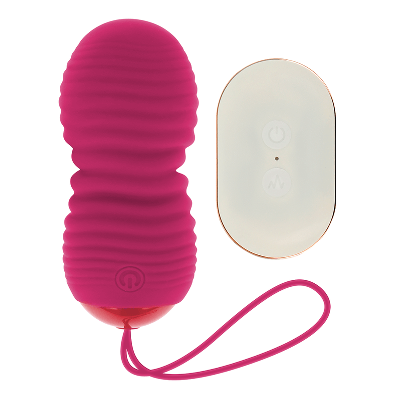 Œuf Vibrant Télécommandé En Silicone Hypoallergénique