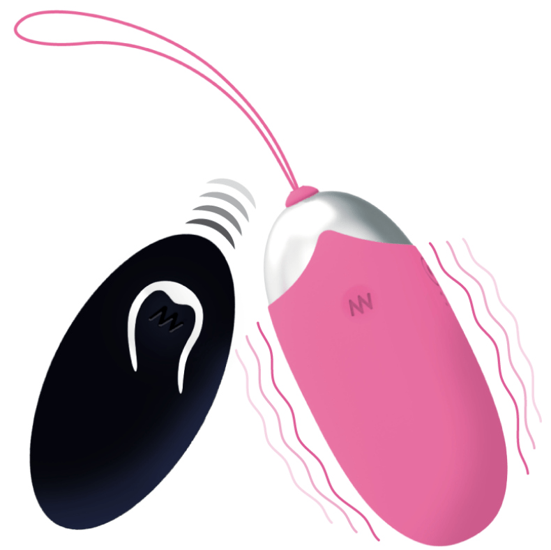 Œuf Vibrant Télécommandé Silicone Hypoallergénique