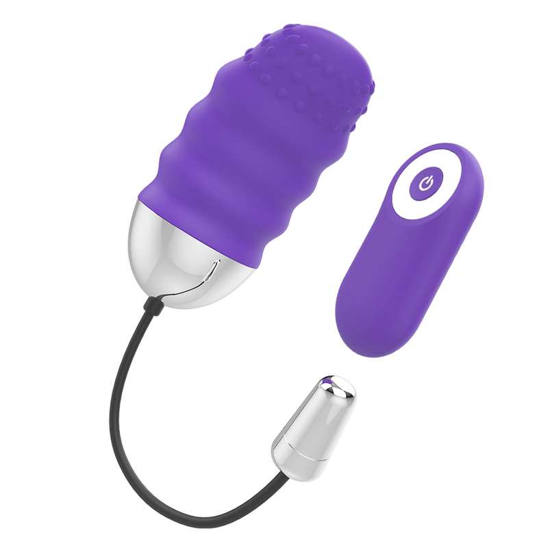 Œuf Vibrant Télécommandé Silicone Lilas