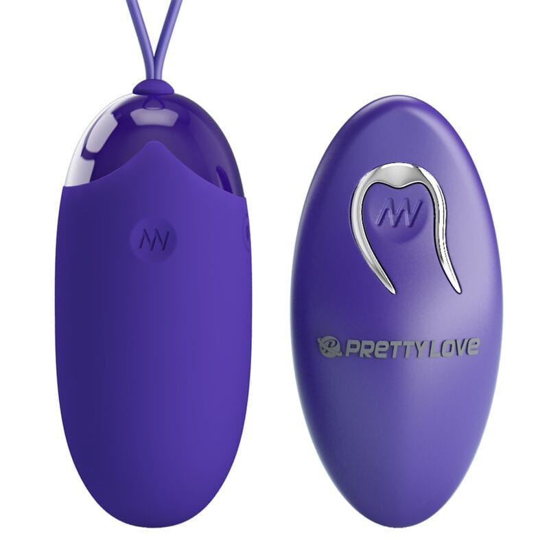 Œuf Vibrant Télécommandé Silicone Violet