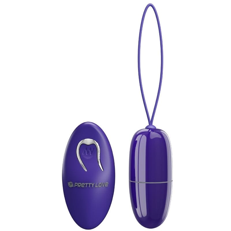 Œuf Vibrant Violet Télécommandé Silicone