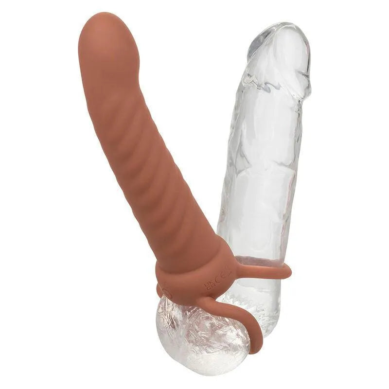 Pénétrateur Double Silicone Imperméable Rechargeable