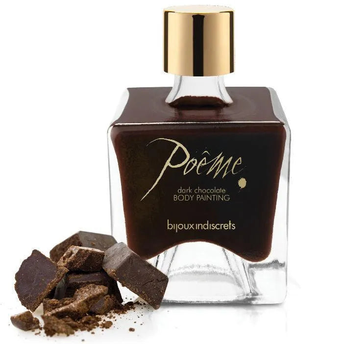 Peinture Corporelle Chocolat Noir Comestible Romantique