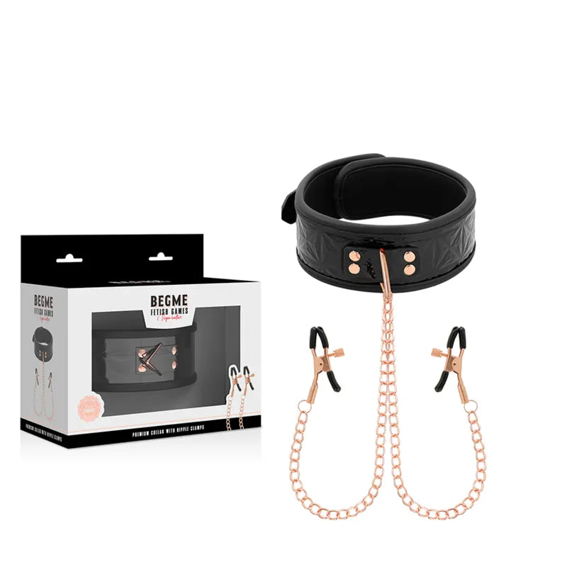Pinces À Seins Bdsm Néoprène Réglables